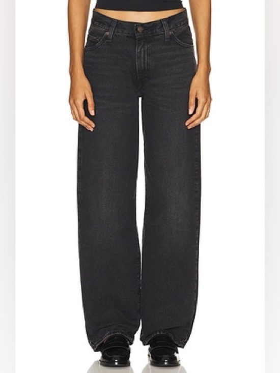 Levi's Denim - Levi's Baggy Dad Jeans in Black, 25x30